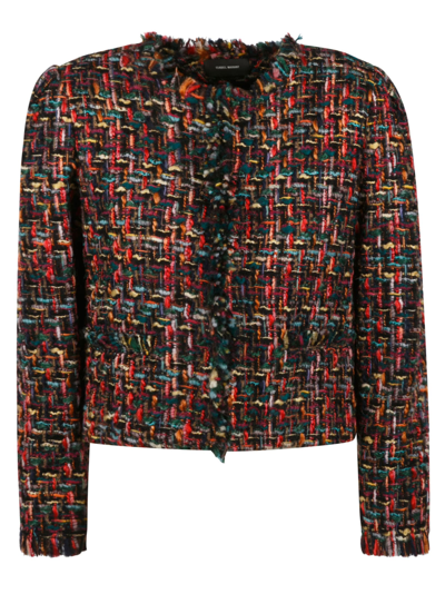 Shop Isabel Marant Zingya Vest In Multicolor
