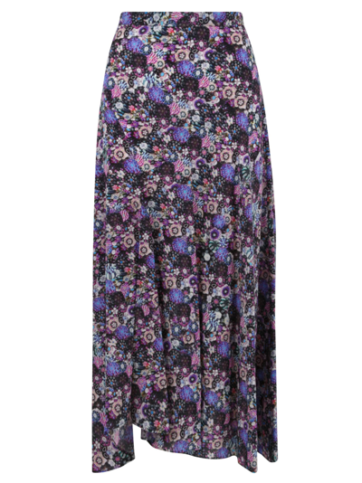 Shop Isabel Marant Sakura Skirt In Violet