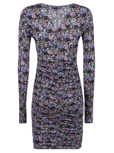 Shop Isabel Marant Jordana Dress In Ultra Violet