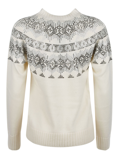 Shop Max Mara Osmio Sweater In White