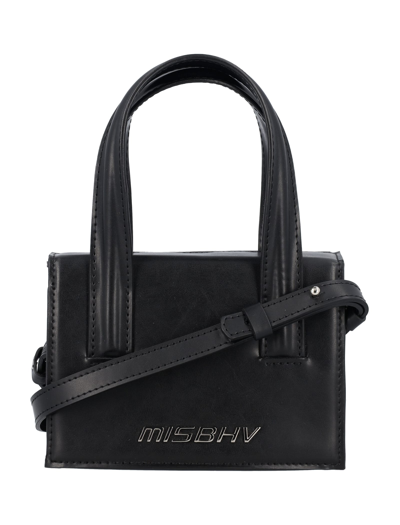 Shop Misbhv Trinity Mini Handbag In Black