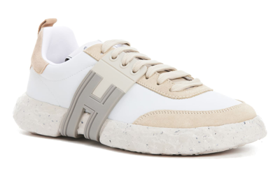 Shop Hogan 3r Sneakers In White