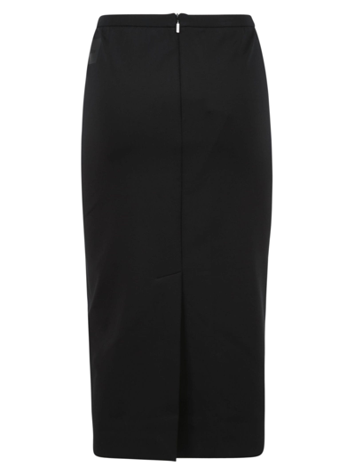 Shop Max Mara Conero Skirt In Black