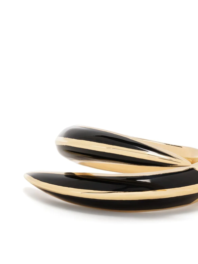 Shaun Leane Sabre Deco Crossover Ring In Gold