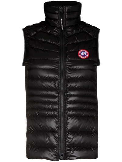 Shop Canada Goose Hybridge Lite Down Gilet In Black