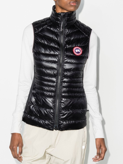 Shop Canada Goose Hybridge Lite Down Gilet In Black