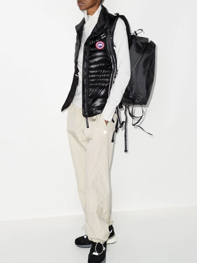 Canada Goose Hybridge Lite Quilted Ripstop Down Vest In Black
