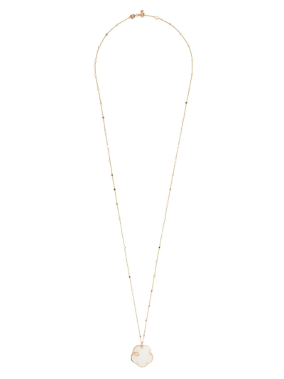 Shop Pasquale Bruni 18kt Rose Gold Ton Joli Diamond Necklace In Rosa