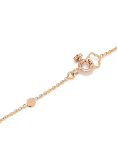 Shop Pasquale Bruni 18kt Rose Gold Bouquet Lunaire Diamond Necklace In Rosa