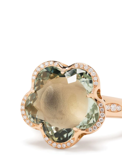 Pasquale Bruni 18kt Rose Gold Bon Ton Dolce Vita Diamond Ring In Rosa