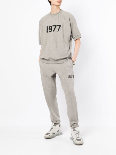 Essentials Jersey Track Pants In Grey