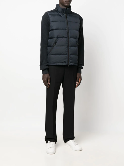 Aspesi Gilet Piuma Slim Re In Blau