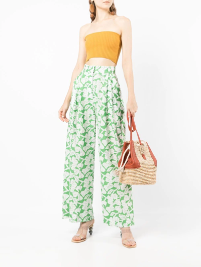 Sensi Studio Logo-print Panelled Tote In Brown