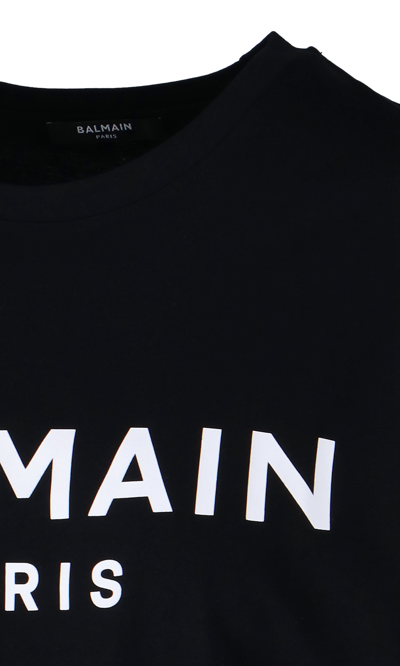 Shop Balmain Logo T-shirt