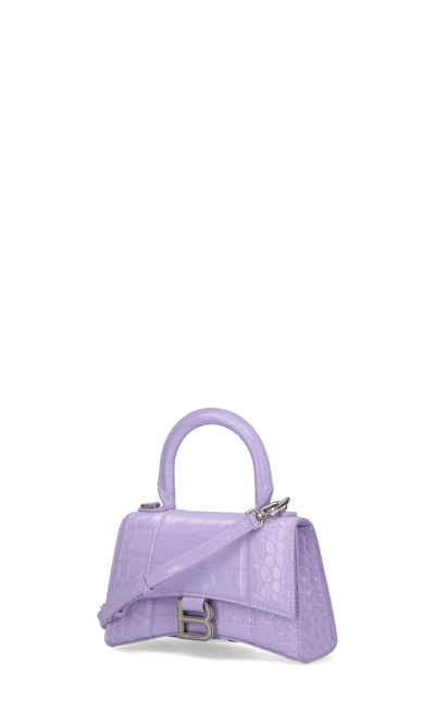 Shop Balenciaga 'hourglass Xs'  Handbag
