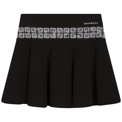 Shop Givenchy Mini Skirt With Print In Nera