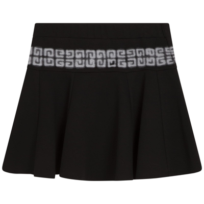 Shop Givenchy Mini Skirt With Print In Nera