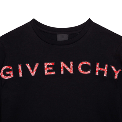 Shop Givenchy Dress With Logo In Black