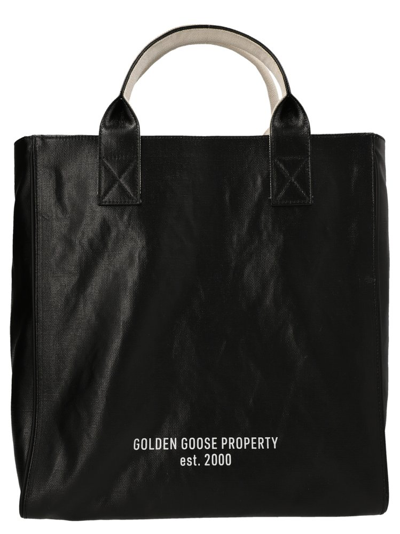 Shop Golden Goose Deluxe Brand California Tote Bag In Black