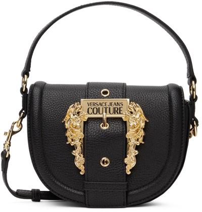Shop Versace Jeans Couture Black Couture I Shoulder Bag In E899 Black