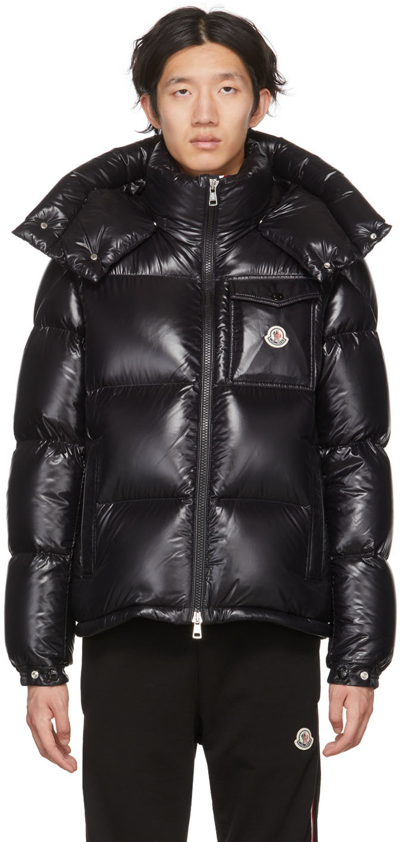 Shop Moncler Black Montbeliard Down Jacket In 999 Black