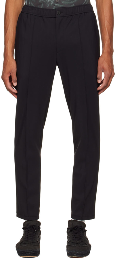 Shop Theory Black Curtis Trousers
