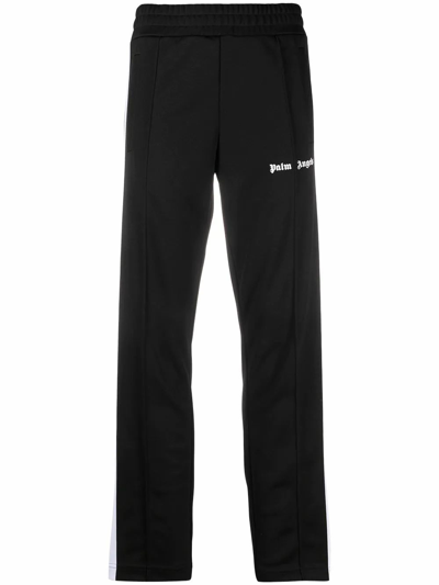 Shop Palm Angels Women's Black Polyester Joggers