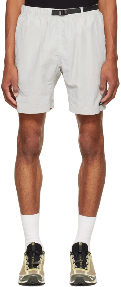 Shop Afield Out Gray Sierra Climbing Shorts In Light Gray