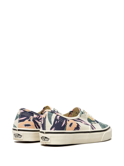 Vans Graphic-print Authentic Sneakers In White