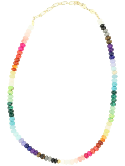 Shop Anni Lu Iris Necklace In Multicolour