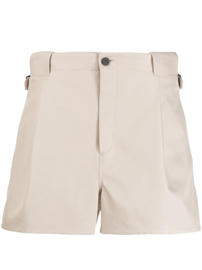 Shop The Mannei Cannes Tailored Shorts In Neutrals