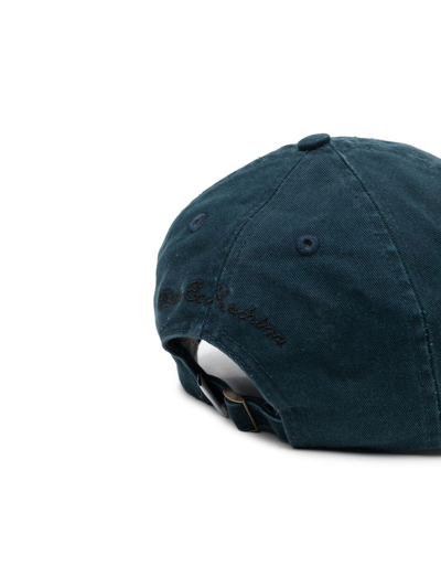 Deus Ex Machina Shield-patch Baseball Cap In Blue