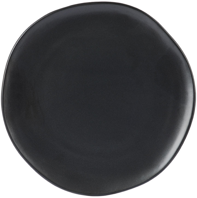 Shop Ferm Living Black Large Flow Plate