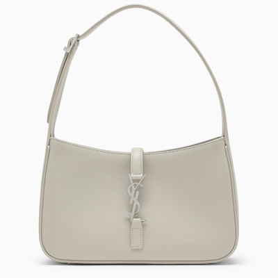 Shop Saint Laurent Le 5 À 7" Hobo Bag In White Leather"