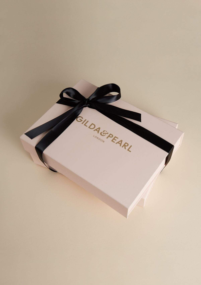 Gilda & Pearl Backstage Signature Silk Mini Robe