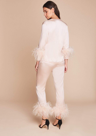 Gilda & Pearl Camille Feather Trim Trouser