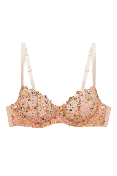 Shop Gilda & Pearl Fleuriste Lingerie Bra In  Floral