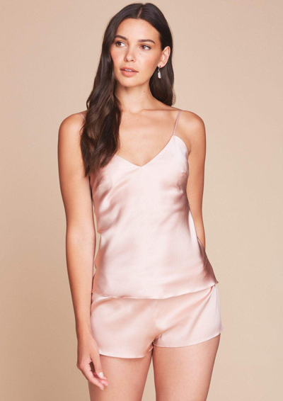 Gilda & Pearl Sophia Stretch-silk Shorts