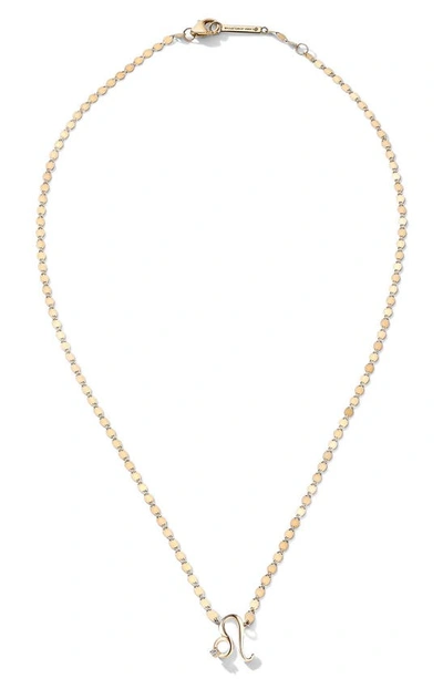 Shop Lana Jewelry Solo Scorpio Pendant Necklace In Yellow/ Leo