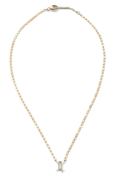 Shop Lana Jewelry Solo Scorpio Pendant Necklace In Yellow/ Gemini