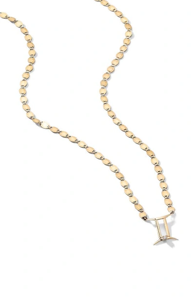 Shop Lana Jewelry Solo Scorpio Pendant Necklace In Yellow/ Gemini
