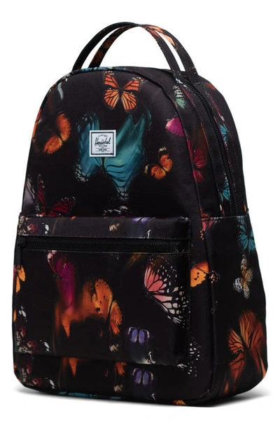 Shop Herschel Supply Co Nova Mid Volume Backpack In Warp Butterflies