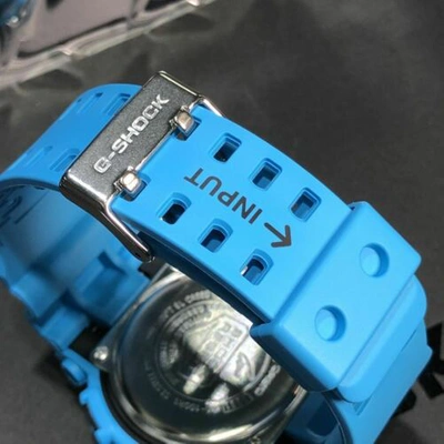 Pre-owned Casio Ga-100rs-2a  G-shock Rock Music Concept Analog Digital Men's Watch