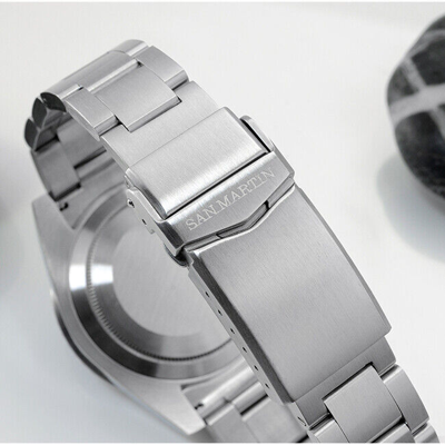 Pre-owned San Martin Dive Watch Men,mens Luxury Watches 200m Waterproof Sport Wristwatch