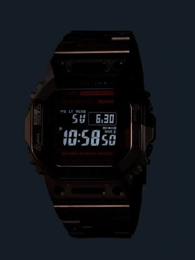 Pre-owned Casio G-shock Gmw-b5000tvb-1jr 5600 Bluetooth Smart Phone Tough Solar  Official