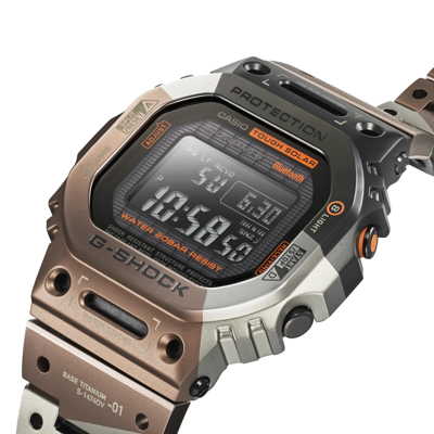 Pre-owned Casio G-shock Gmw-b5000tvb-1jr 5600 Bluetooth Smart Phone Tough Solar  Official