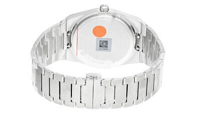 Pre-owned Tissot Prx 40mm Stainless Steel Black Dial Men's Watch T137.410.11.051.00