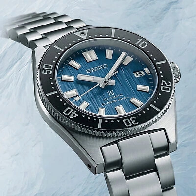 Pre-owned Seiko Prospex Spb297j1 Glacier Save The Ocean 1965 Reissue Diver Watch Fedex/ems