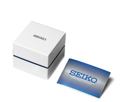 Pre-owned Seiko Men's Watch Quartz Chronograph Black Dial Titanium Bracelet W/ Date Ssb389