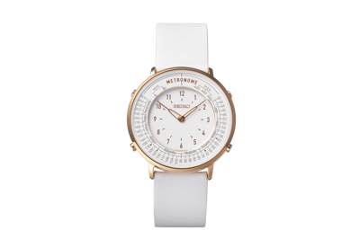 Pre-owned Seiko Metronome Watch Standard Line Smw002a White